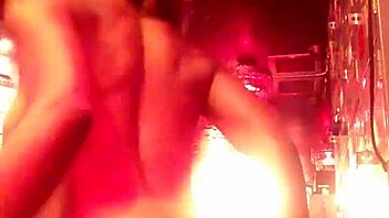 Ebonysweets tears clothes in webcam striptease