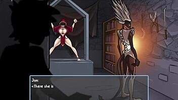 demon deals part 14, goth girl rides in missionary cowgirl, creampie hardcore after saving her ass from hell's collector.