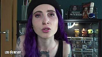 Wow! Reverse gangbang fantasy with German Lou Nesbit and Lia Louise!