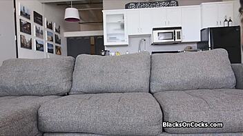 Pretty Chocolate Babe Deepthroats On Pov Casting!