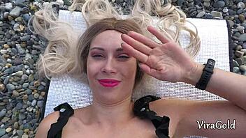 Nikki Milano's first anal experience with rimjob and cum in mouth