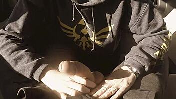 Nerdy Girl Sucks Big Cock in Parking Lot, Wipes Cum