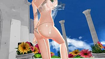 Sakubetch9014's MMD animation with Gumi in a nude rubber outfit