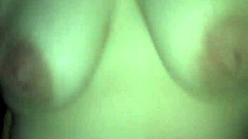 feeling her natural titties bounce as she rides my dick until she cums hard