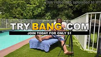 Skinny sister Malina Melendez takes on a big black cock in group sex