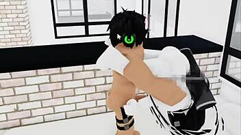 Pale girl chooses to spend time alone with a boy