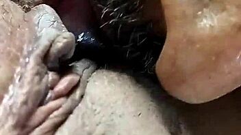 Amateur group has a wild anal session with a dildo