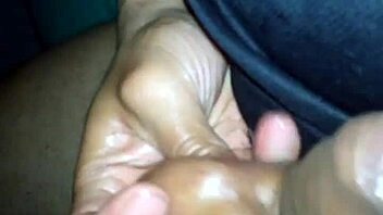 an old man receives a balls massage to boost his sexual energy