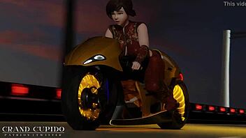 mei embarks on a night journey in the anime world