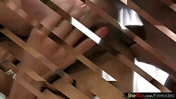 Black Shemales Crave Intense Anal in Wild Foursome