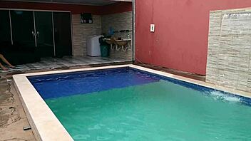 Peguei A Gravidinha Dentro Da Piscina AllË Pjtx