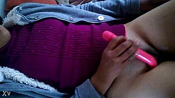 a lesbian enjoys watching porn alone