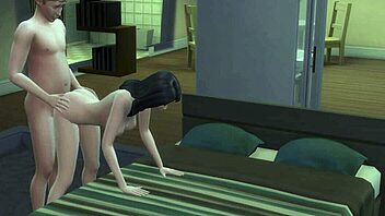 Enjoy 30 Minutes Of Intense Anal Sex With Couple In Bed