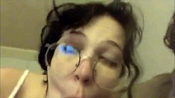 Teen performs blowjob live on webcam periscope