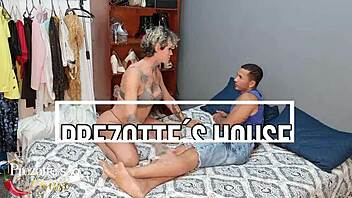 Skinny Crossdresser Fucks Hot Friend In Room