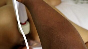 Watch kinky ebony lesbians finger, spank, and fuck asses hard