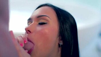 She Strokes And Sucks Him Deeply