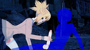 Dr Stone Hentai: Kohaku Performs Boobjob And Handjob