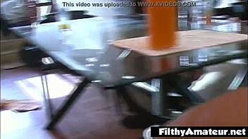 Want This Young Brunette for Two Cocks?