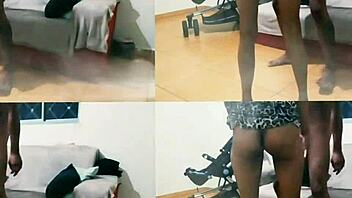 Naughty bride starts with tongue suck, cuckold follows