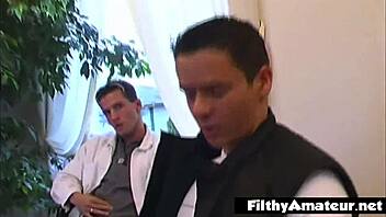 Want This Young Brunette for Two Cocks?