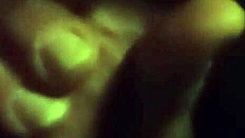 In the dark, mature babe gives pov blowjob secretly to avoid her husband noticing 😏