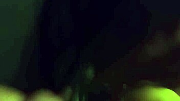 In the dark, mature babe gives pov blowjob secretly to avoid her husband noticing 😏