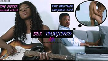 Irresponsible step sister gets lesbian anal riding