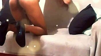 Naughty bride starts with tongue suck, cuckold follows