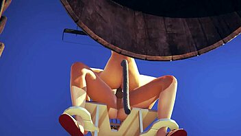 Jsem posedlý touhle necenzurovanou 3D hentai kočkou, která se drcí japonským stylem