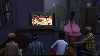 Black mama gets creampied by big black cock