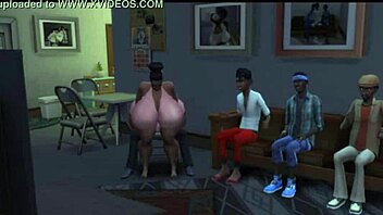 black wife’s big ass drilled near husband