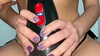 my slut friend masturbates me with a toy! feel the pov fucking excitement!
