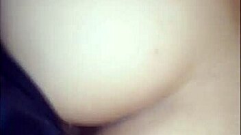 Horny with friend's husband, massaging cock and ass