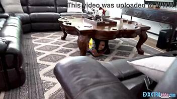 Horny Teen Brunette Hammered