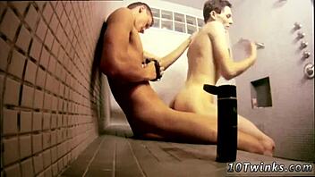 A hot and steamy gay sex scene with a naked emo boy