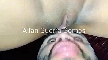 Big ass Bucetinha e Cuzinho gets her pussy and ass licked and fucked