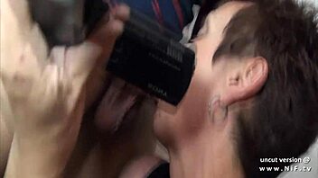 Amateur French Cougar's Rimming Contrasts with Hard Fucking