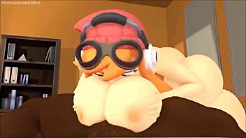 Does Meggy suck big black monster cock?