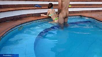 nada like a pool blowjob and fuck