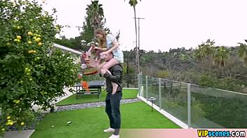 Cute teen Ava Parker gets her tight ass pounded from behind