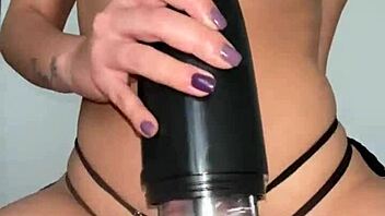 my slut friend masturbates me with a toy! feel the pov fucking excitement!