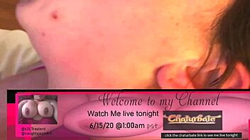 Blowjob queen gets naughty in webcam chat