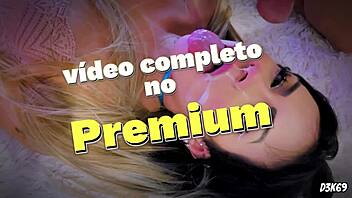 Stepsister Makes Mouth Pussy For Big Cock Deepthroat