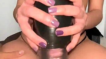 my slut friend masturbates me with a toy! feel the pov fucking excitement!