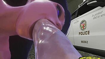 Blowjob Action in Parking Lot Part 1 Rocks Hard!