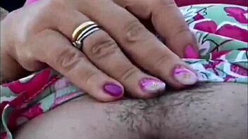 Mature Wife Jones Masturbates Her Beautiful Pussy in Series