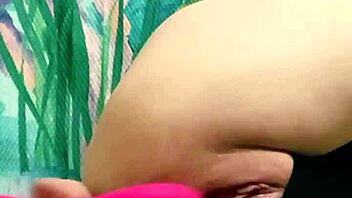 milf's tight asshole teased playfully