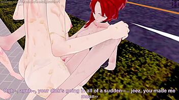 Honkai Impact Himeko Gets Fucked Hard In The Street!