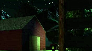 Rough MMF Creampie in Country Life with Muff Diving